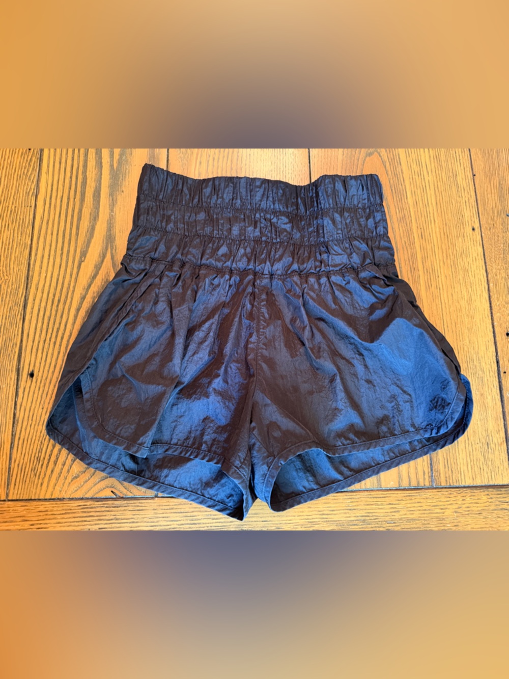 Free People Movement Women's Black High Waist Shorts, Size XS